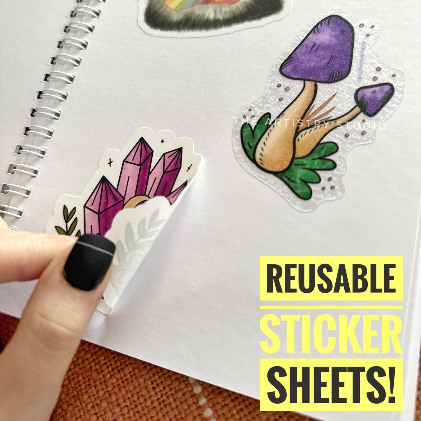 Reusable Sticker Book