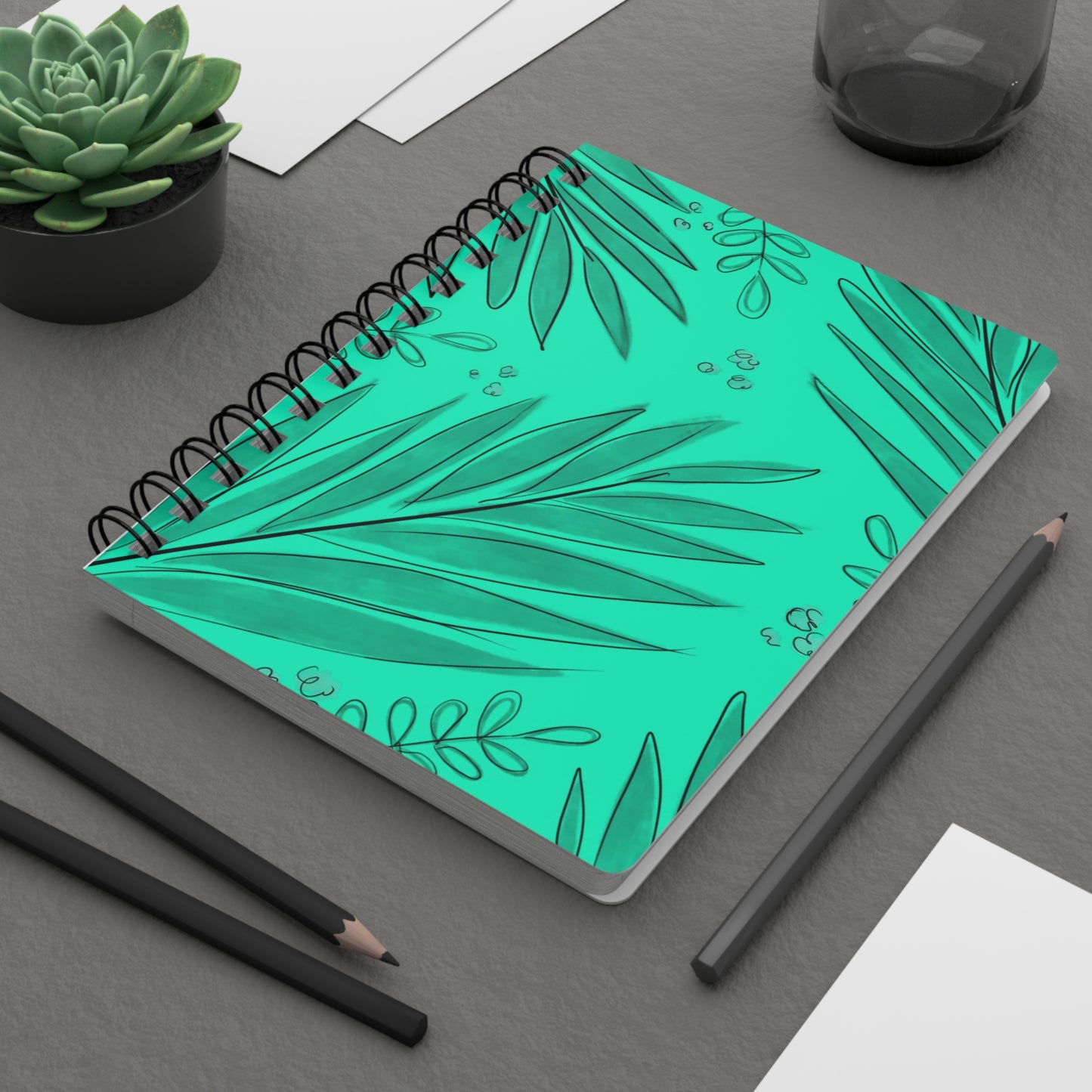 Tropical Spiral Bound Journal