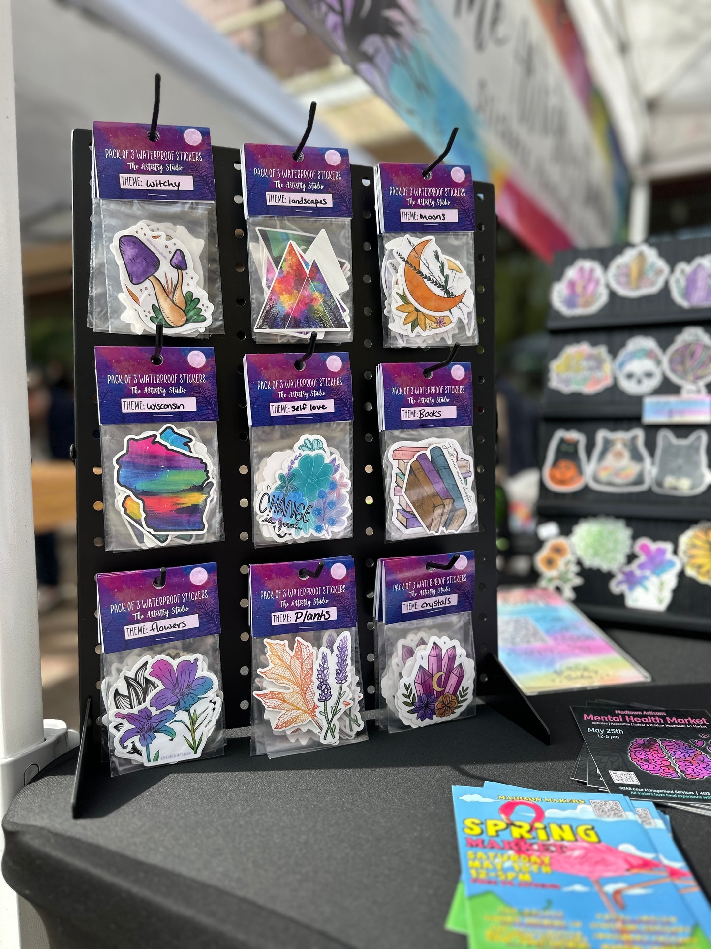 Sticker Pack (3 Waterproof Stickers)