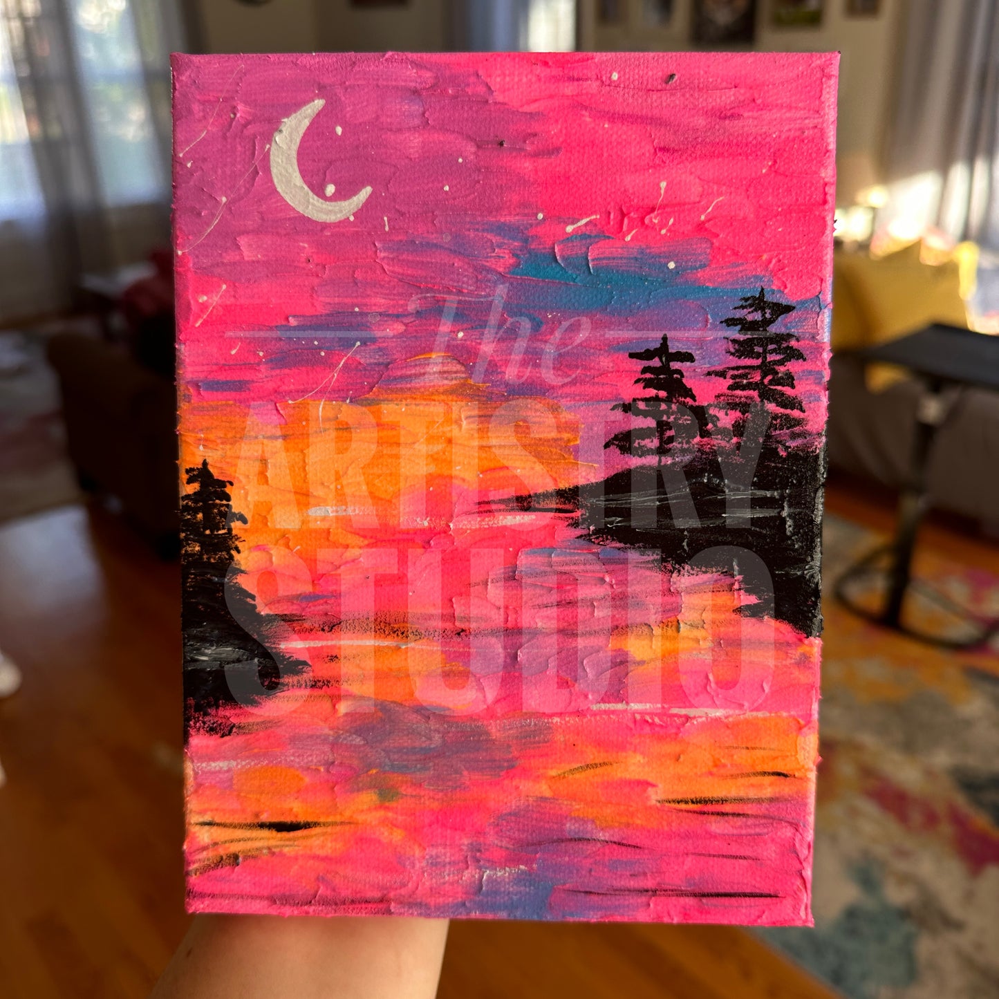 Pink Haze | 8x6
