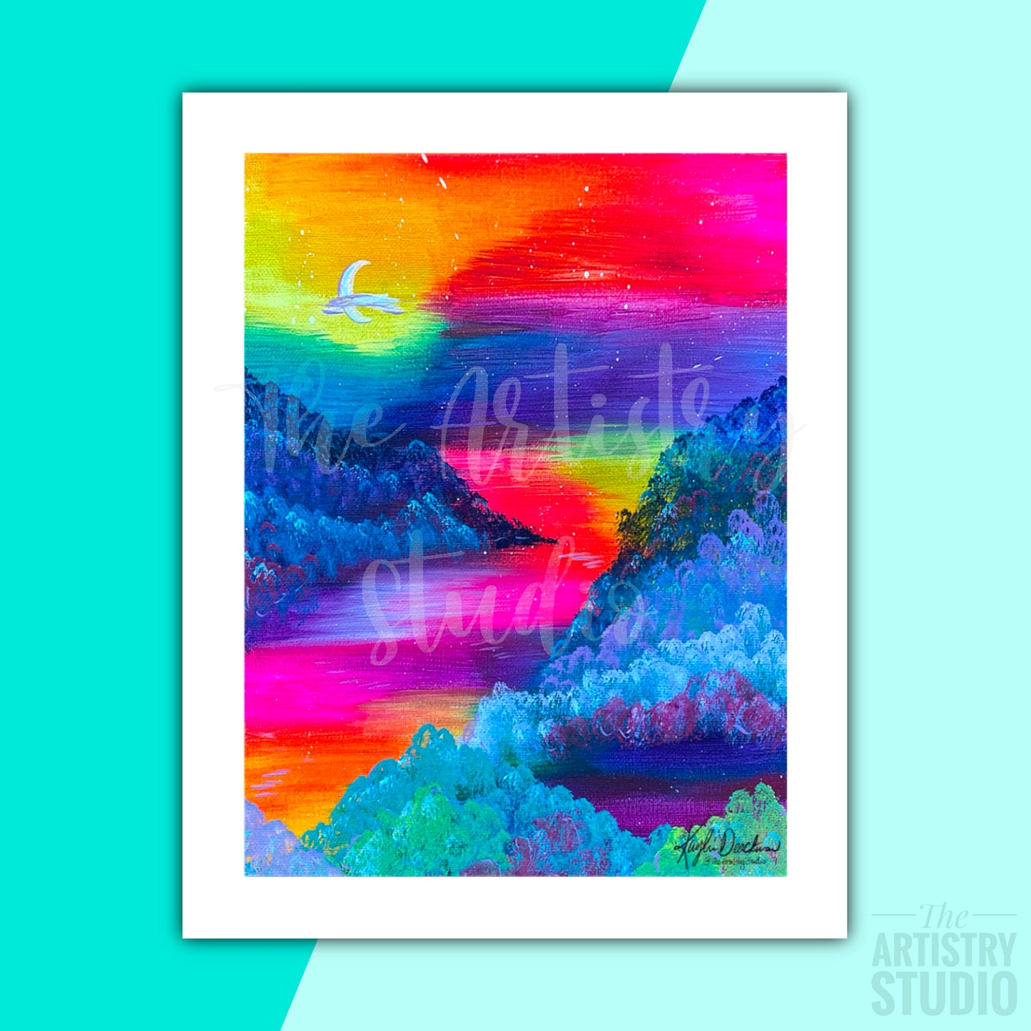 Fairytale Lake Print