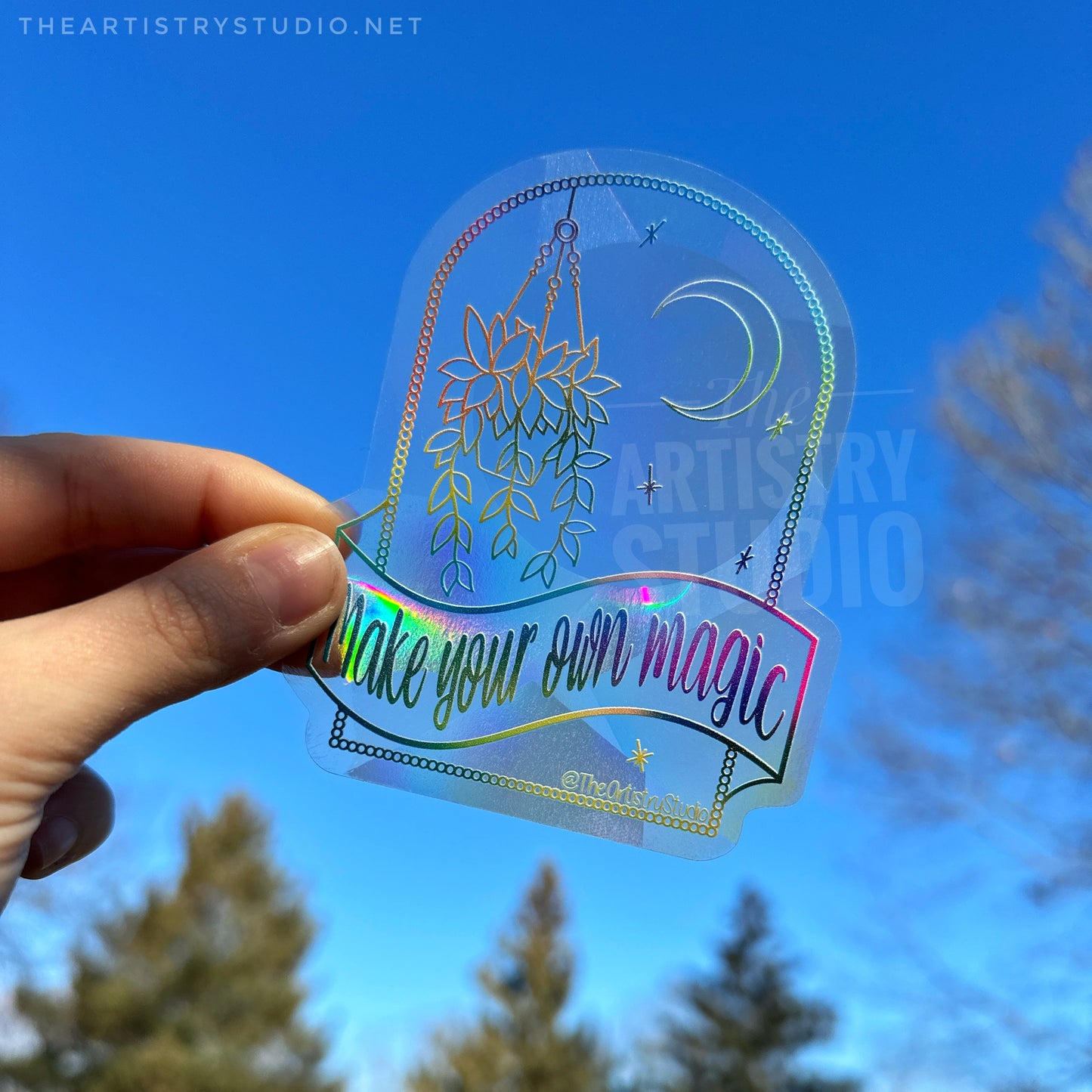 Window Suncatcher Sticker | 3.3x4