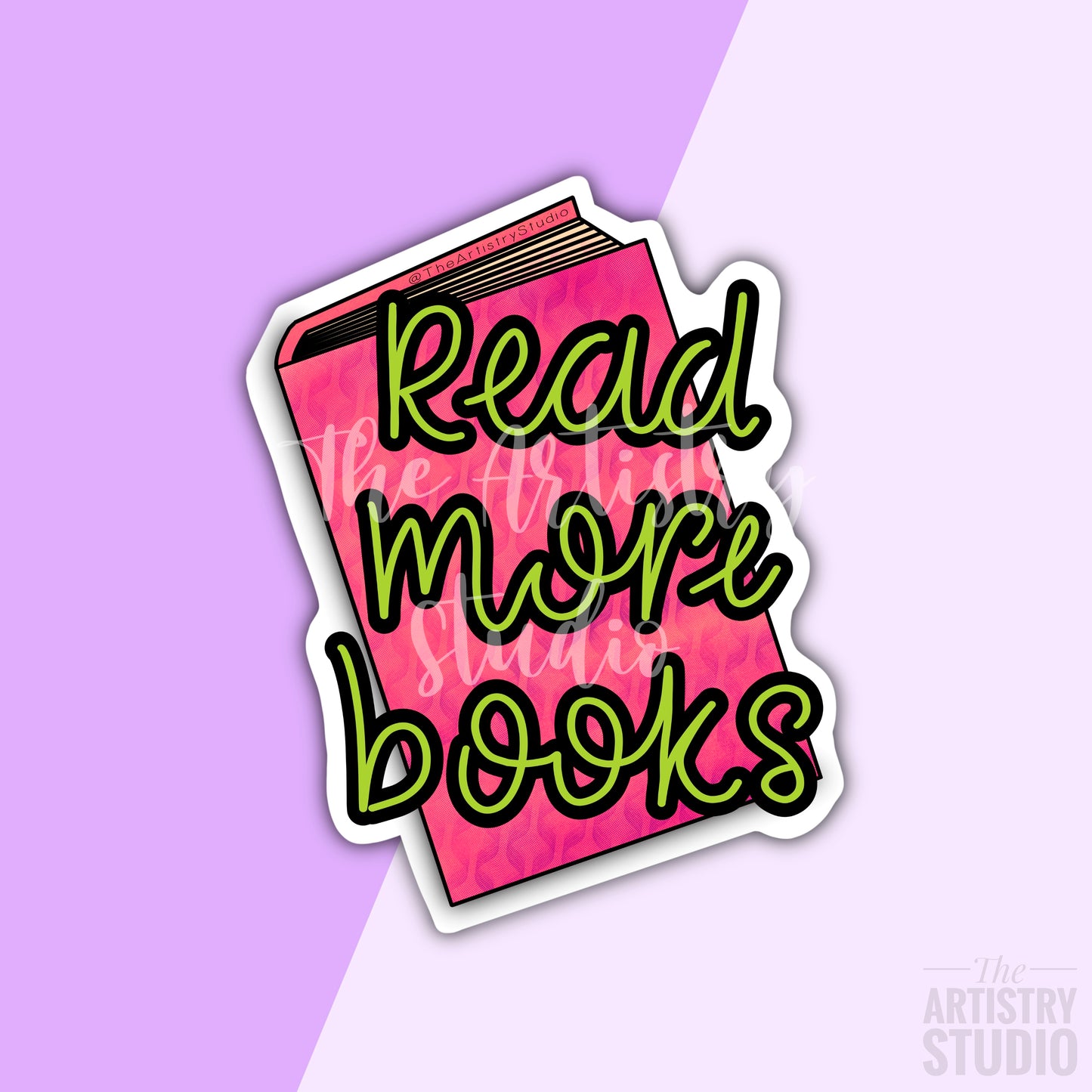Read More Books Sticker | 2.2x2.8