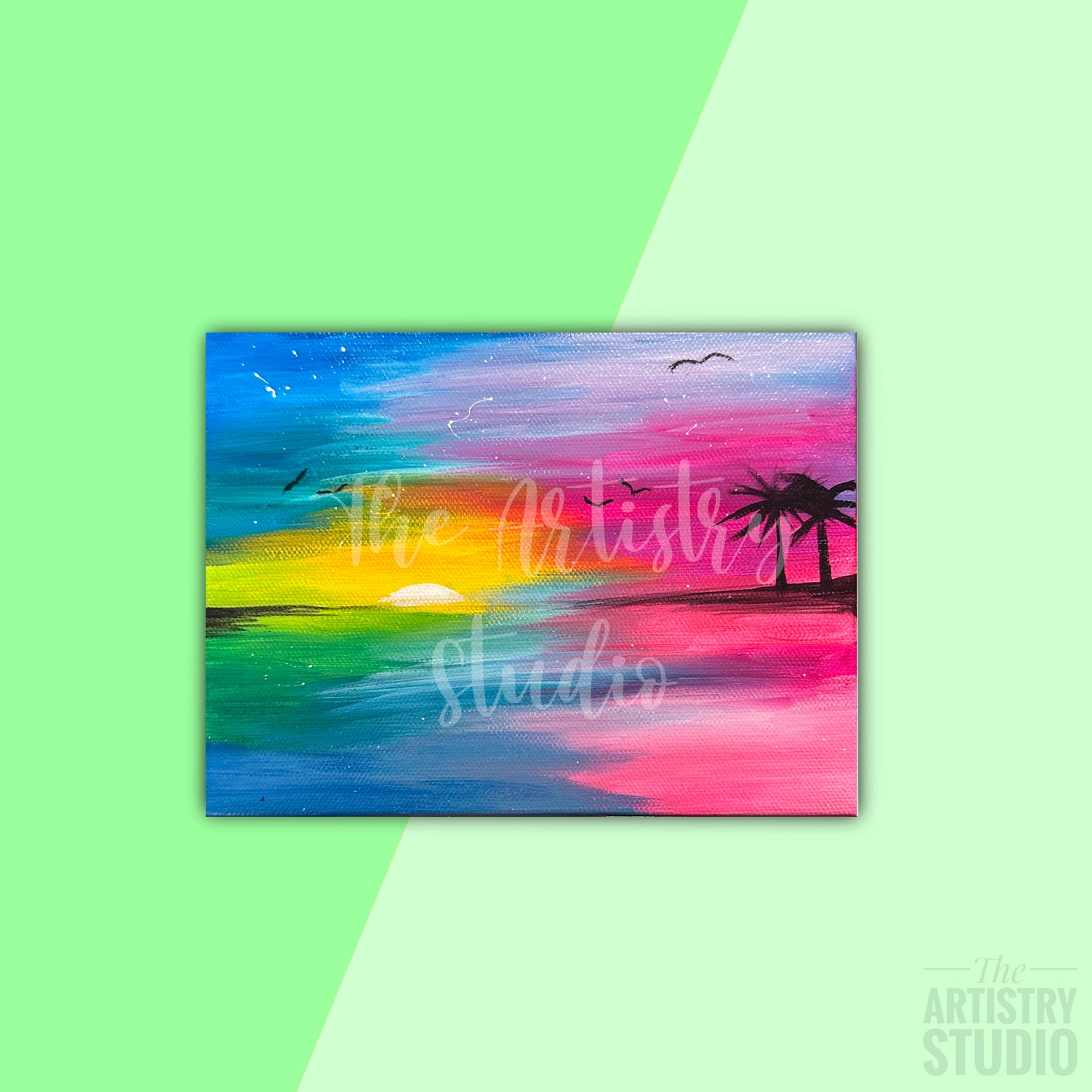 Beach at Night | 8x6