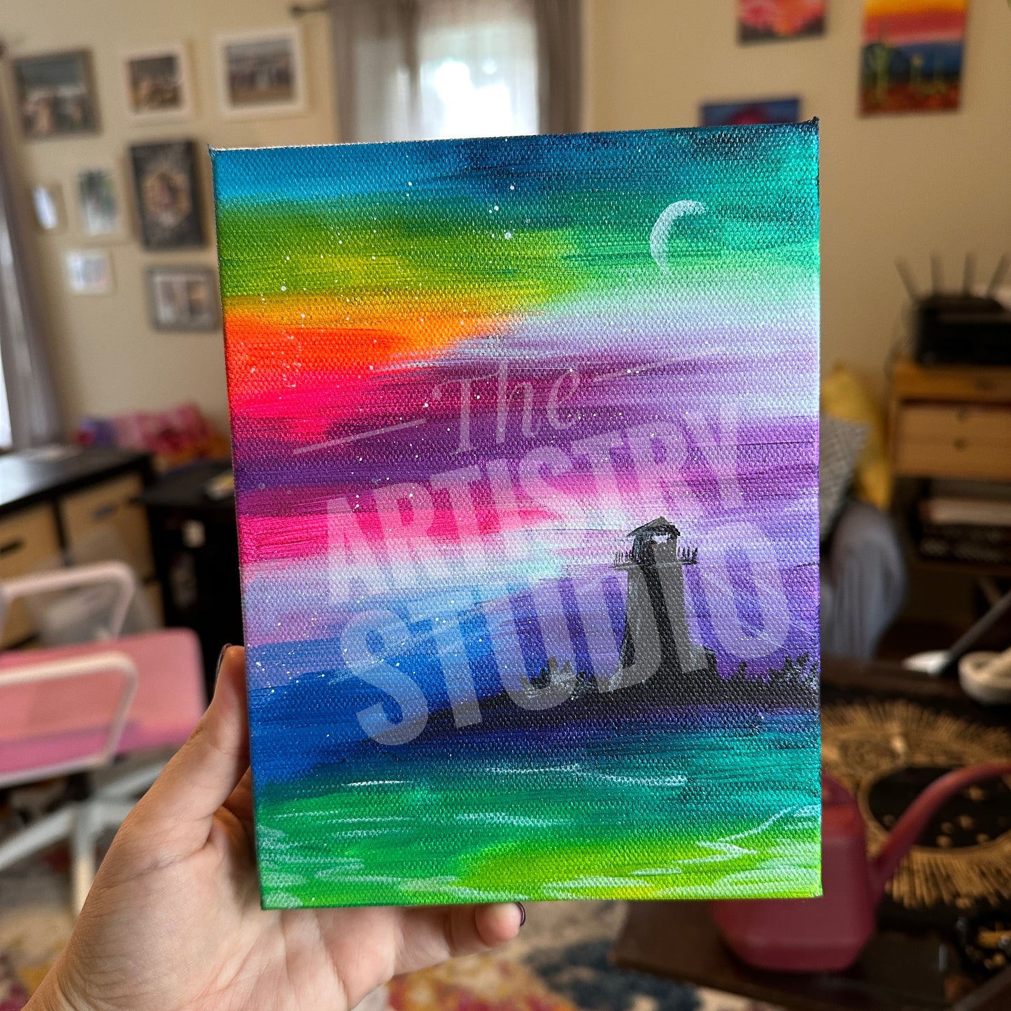 Light on the Cliff | 6x8