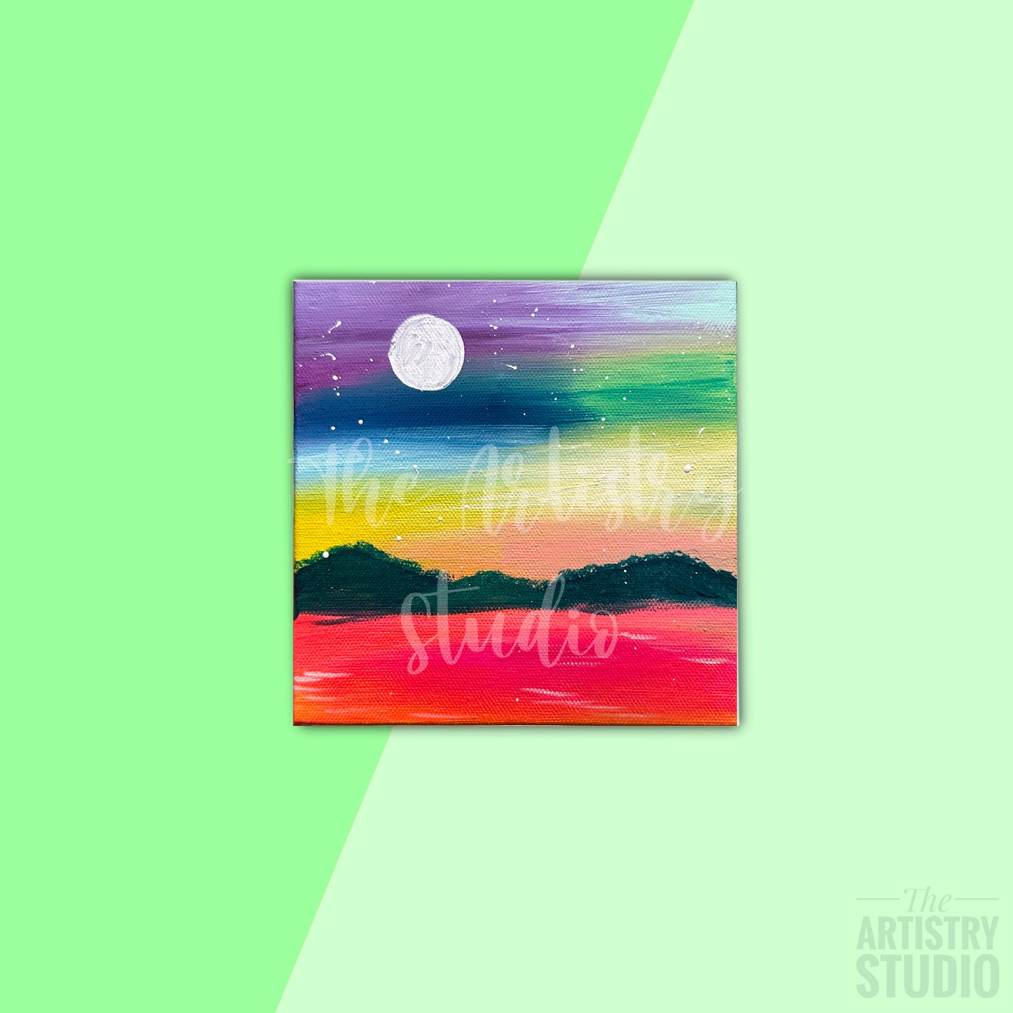 Neon at Night | 6x6