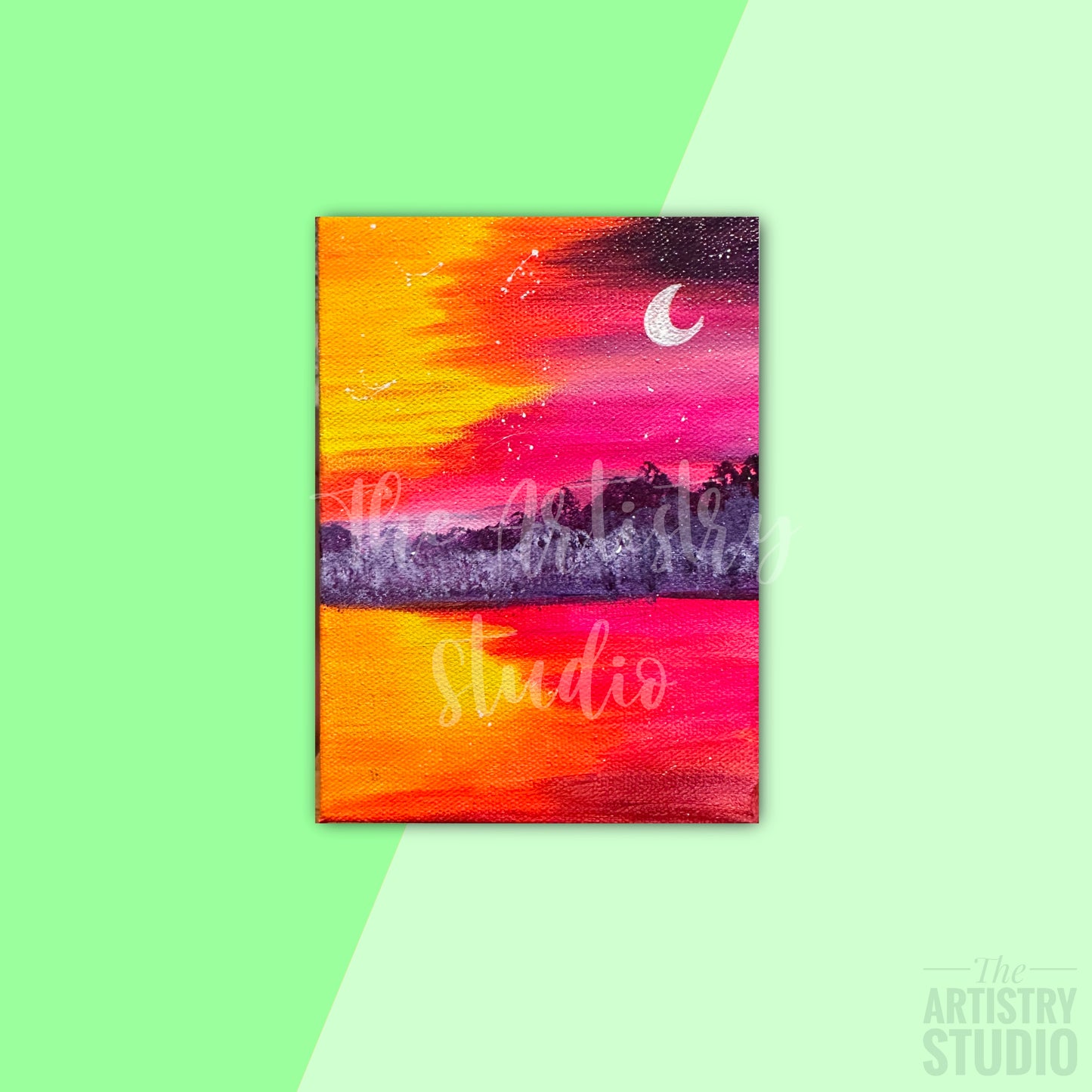 Vibrant Lake | 5x7
