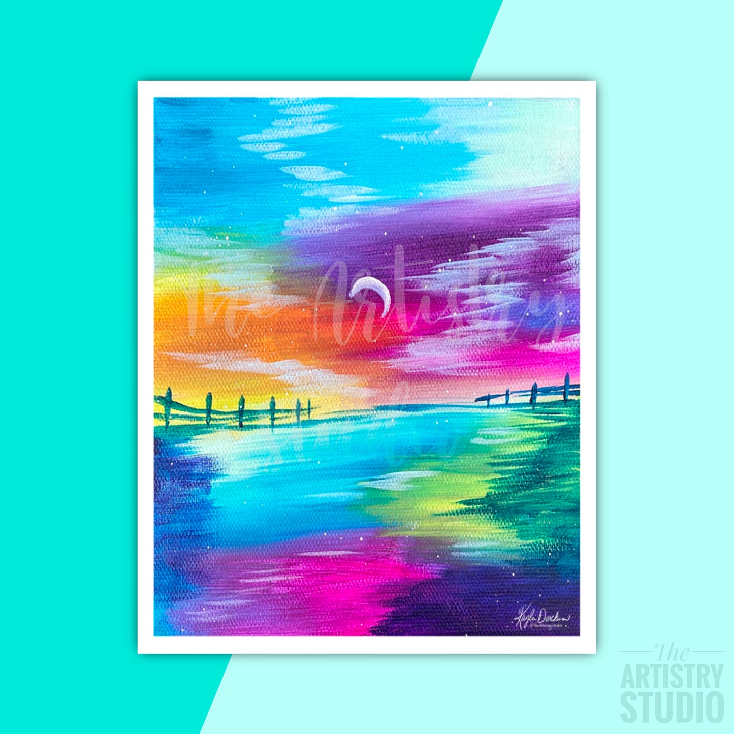 Sunset Fields Print