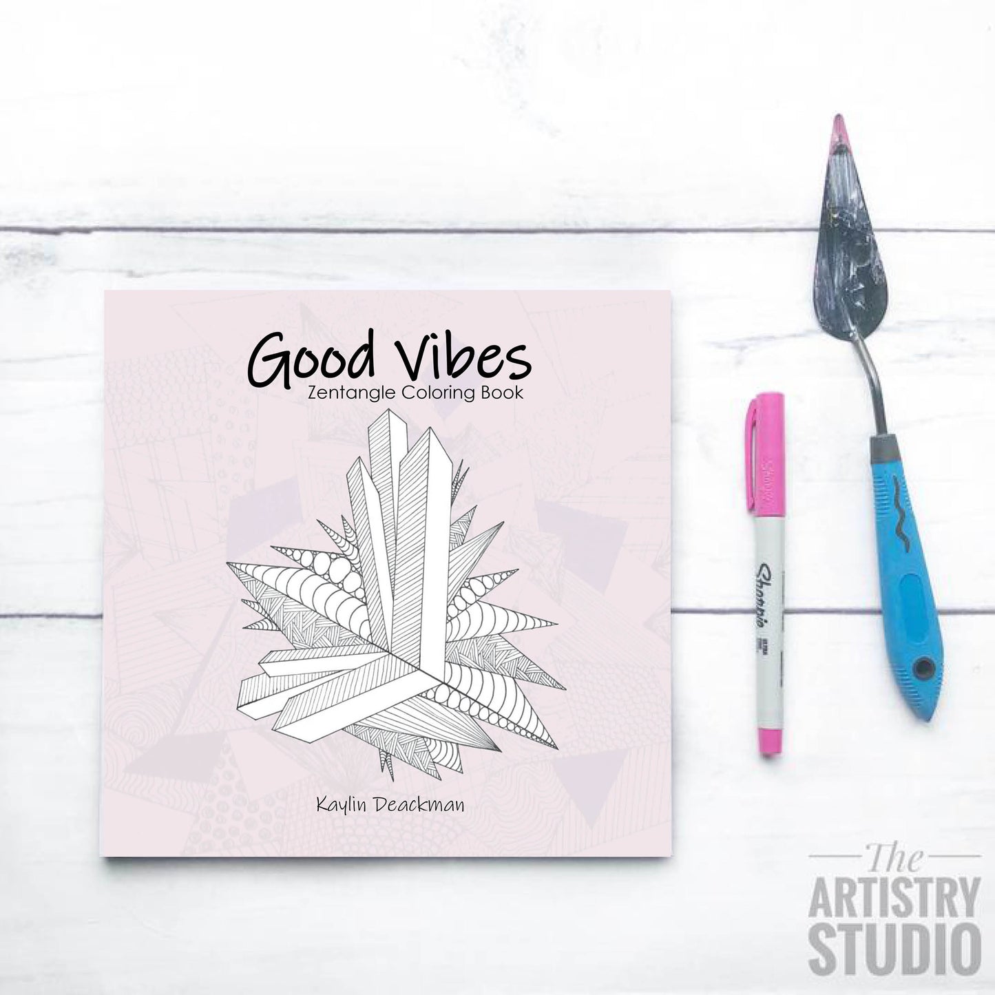 Good Vibes | Zentangle Coloring Book