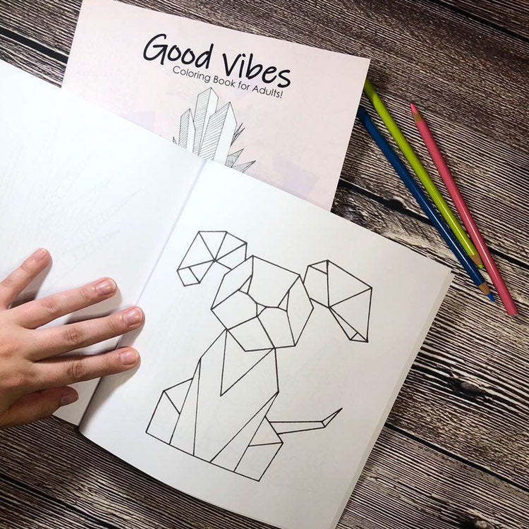 Good Vibes | Zentangle Coloring Book