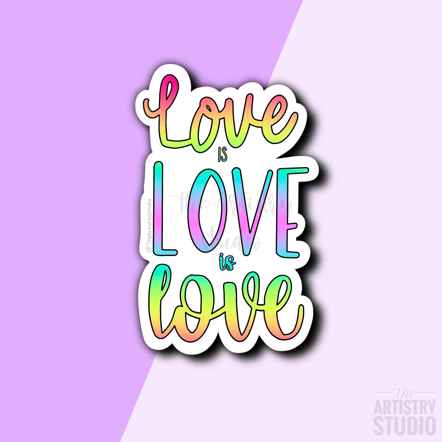 Love is Love Sticker | 2x3