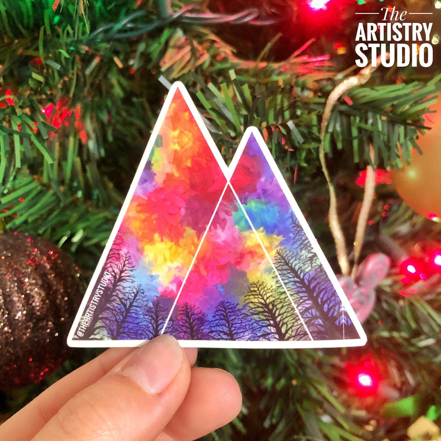 Fairytale Forest Sticker | 2.9” x 2.5”