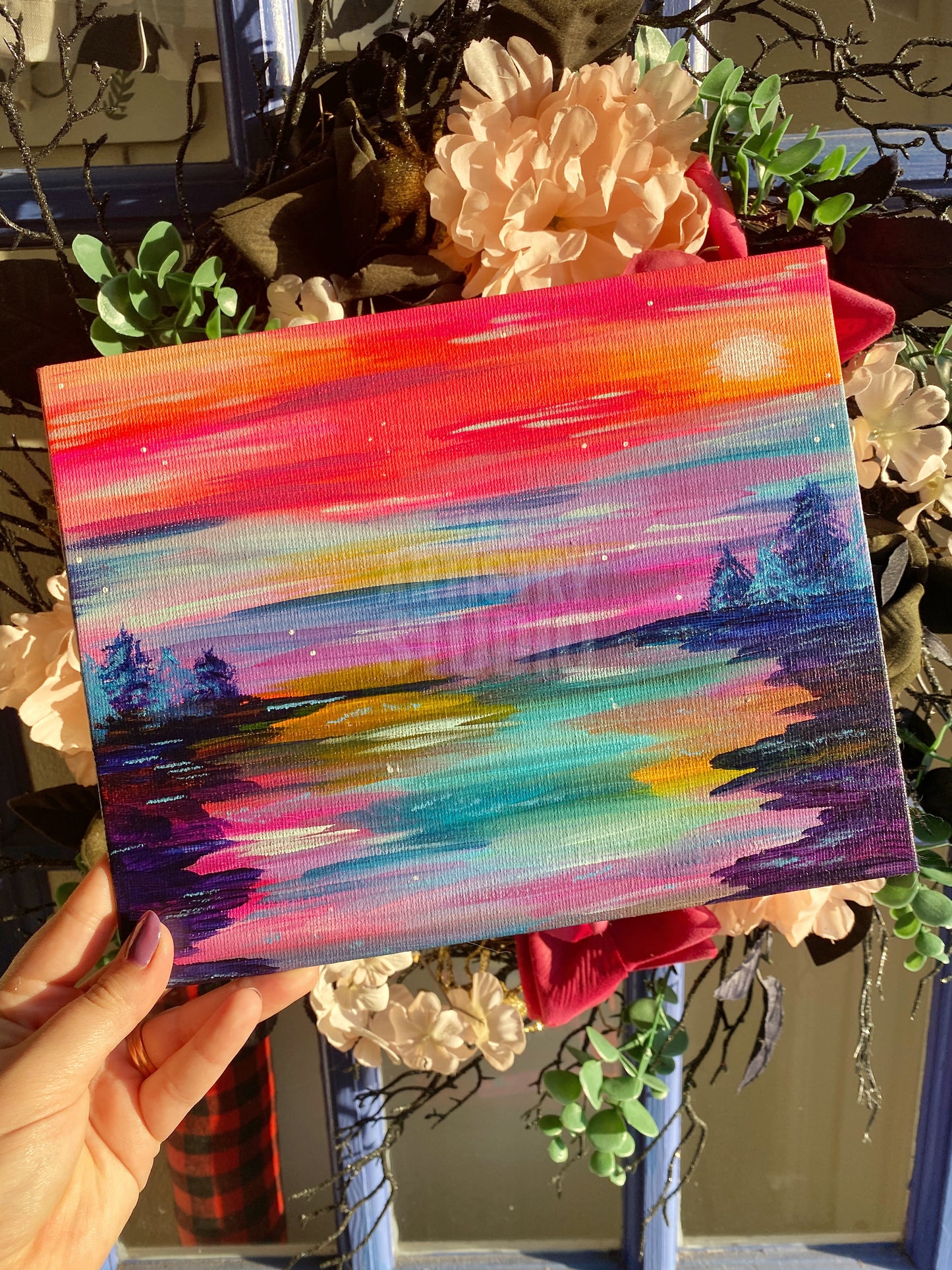 Sunset Over the Lake | 8x10