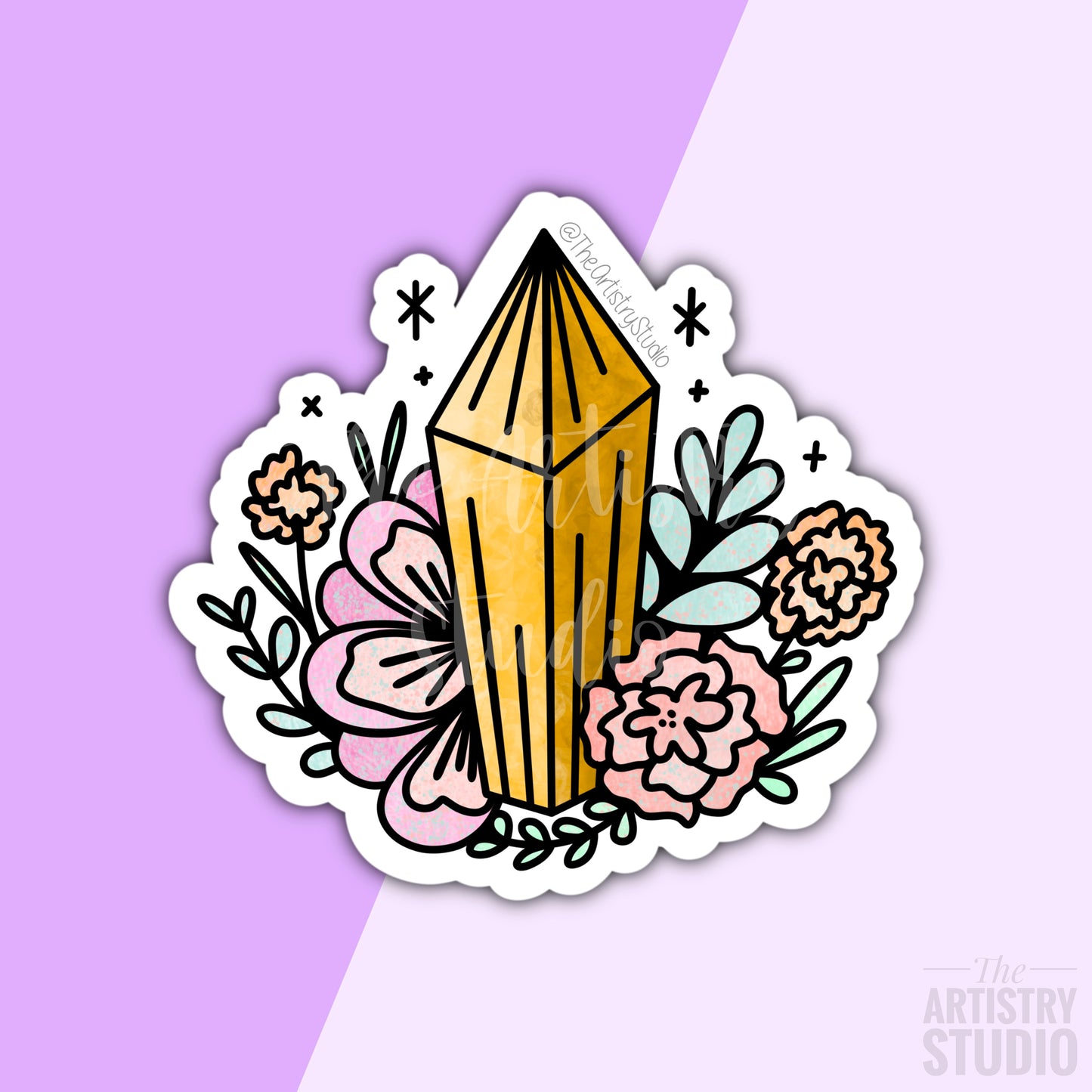 Calcite Sticker | 2.8x2.6