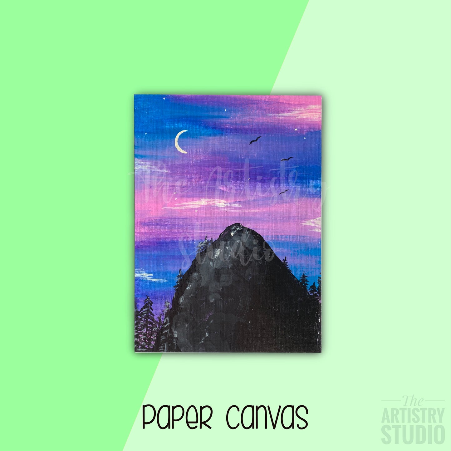 Mountain Top | 5x7 on paper