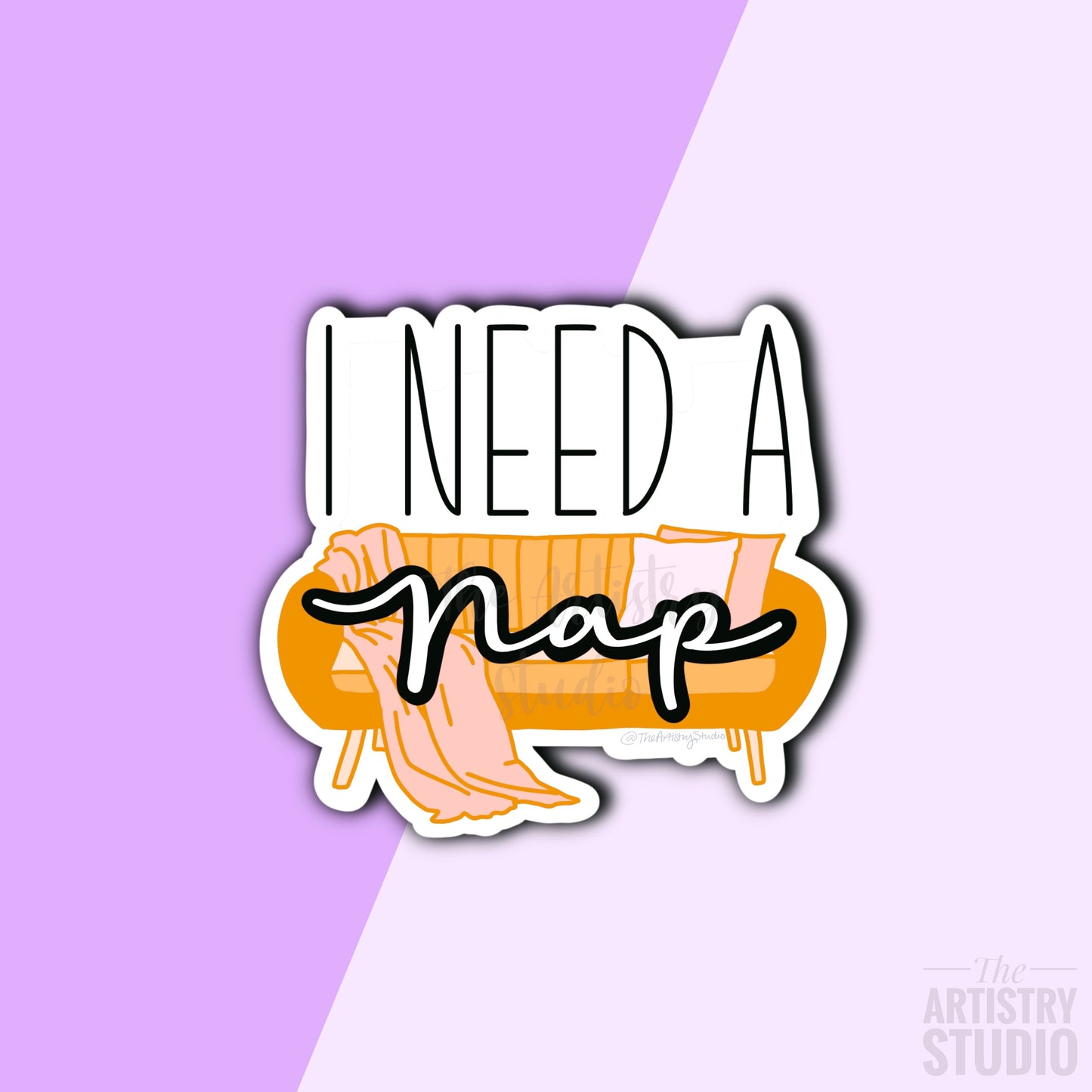 I need a nap Sticker | 2.9x2.7