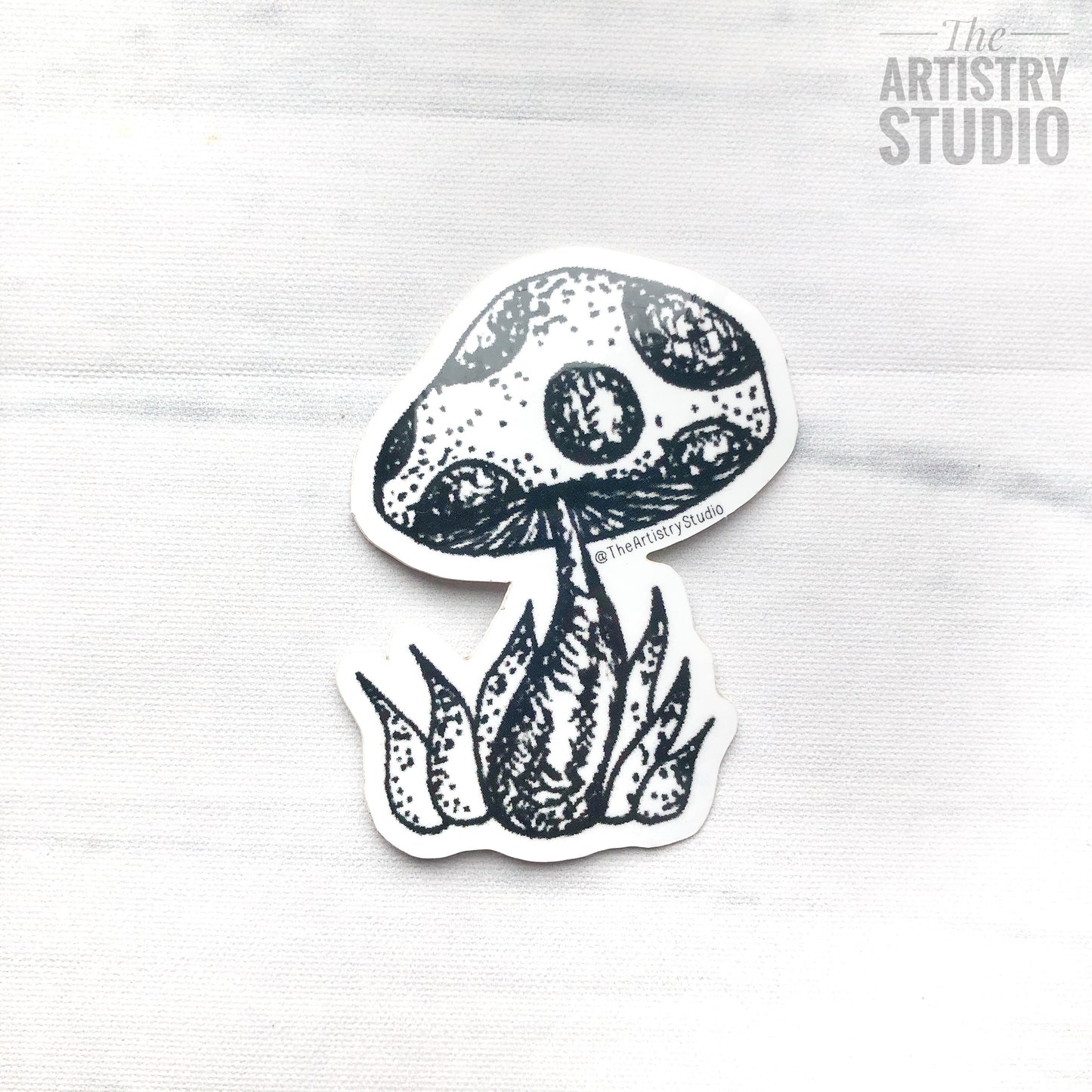 Little Mushroom Sticker | 1.6x2.1