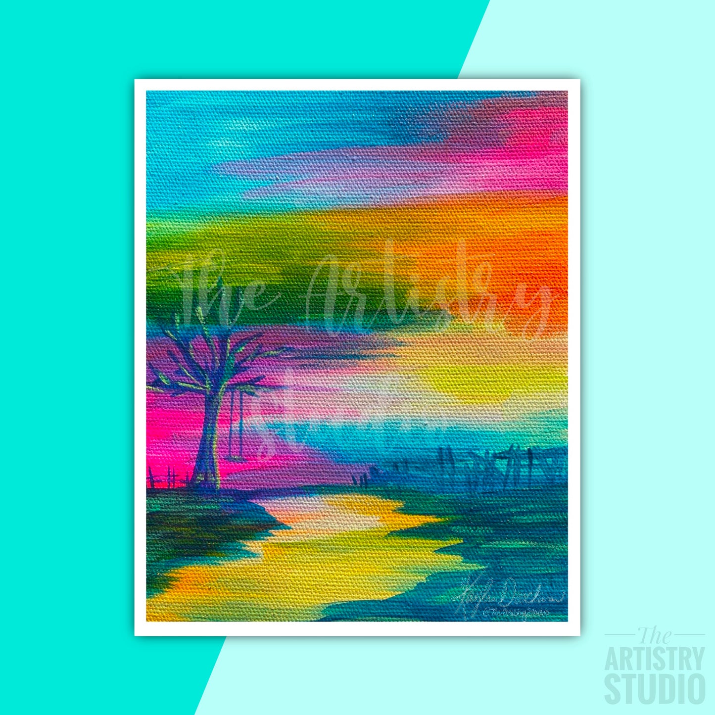River Swing Print
