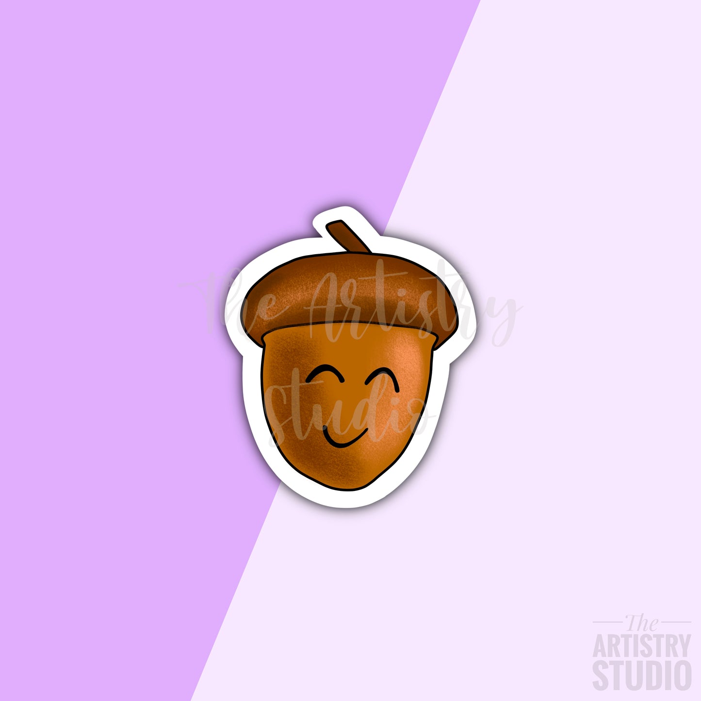 Mini Acorn Sticker | 1.5x1.5”