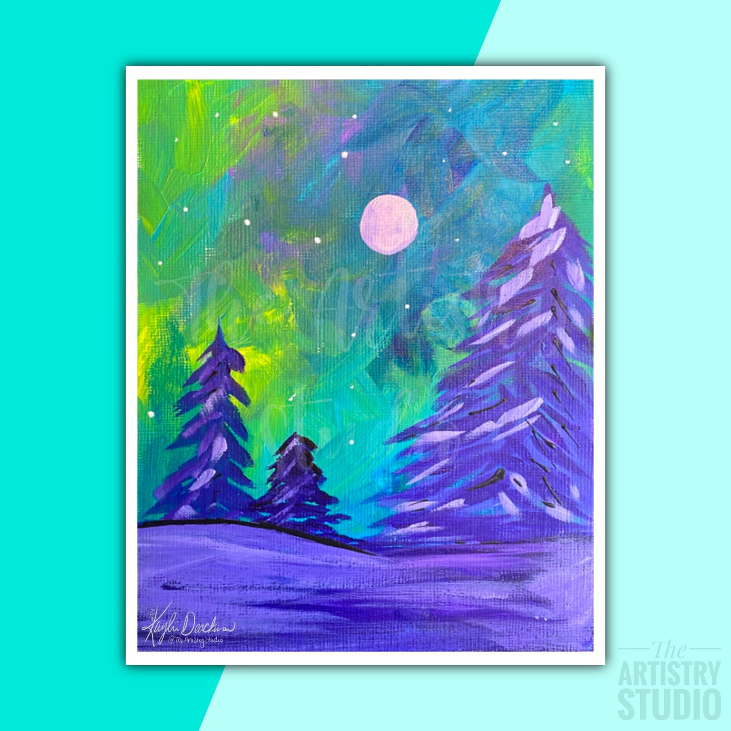 Hidden in the Trees Print