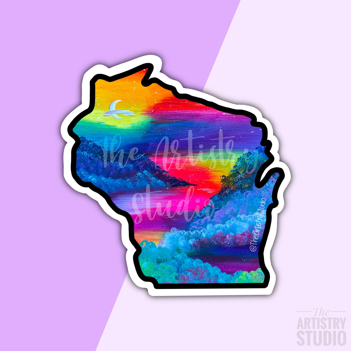Wisconsin Valley Sticker | 2.9x2.8