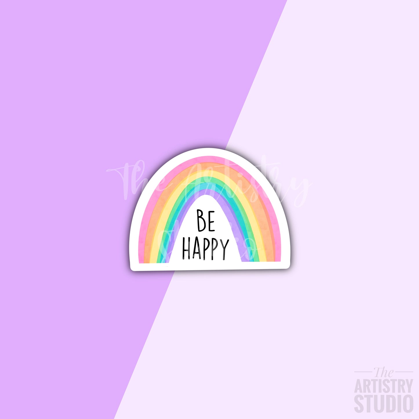 Mini Rainbow Sticker | 1.5x1.5”