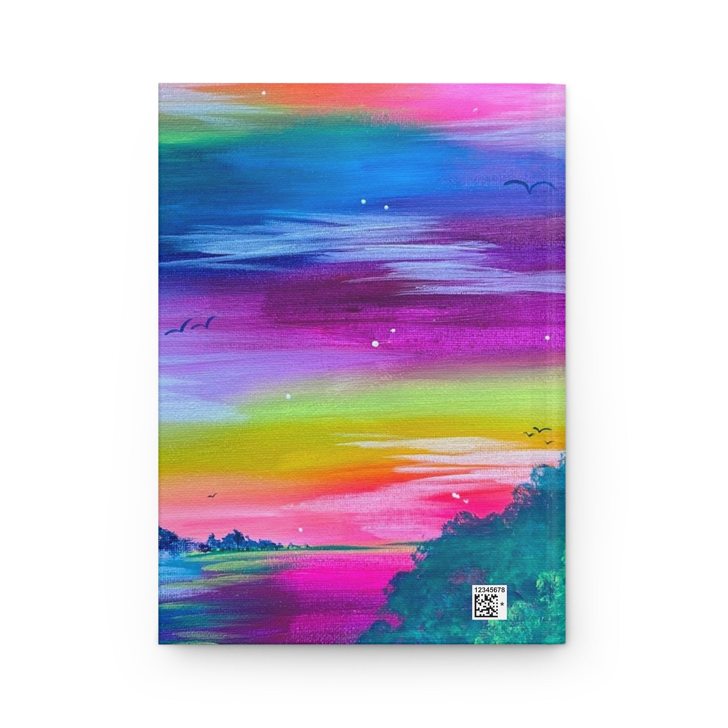 Rainbow Lake Hardcover Journal