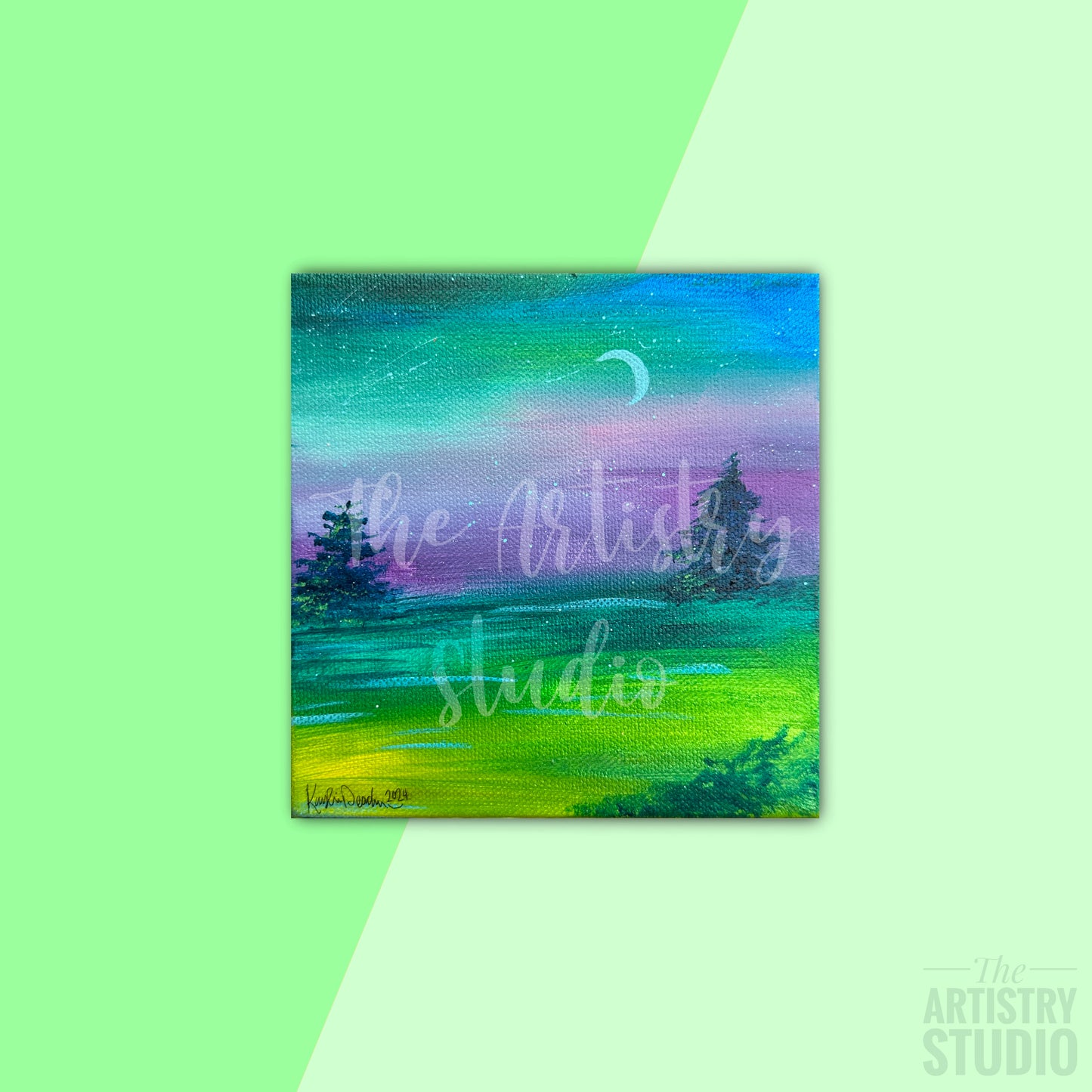 Fantasy Forest at Night | 6x6