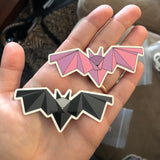 Pink Bat Sticker | 3x1.3