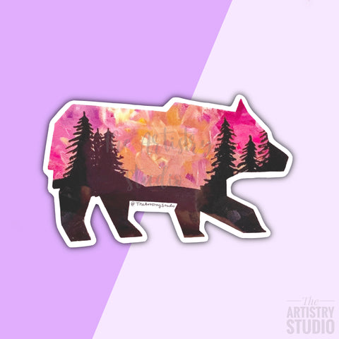 Bear Sticker | 3 x 1.9”