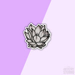 Mini Lotus Sticker | 1.4x1.5