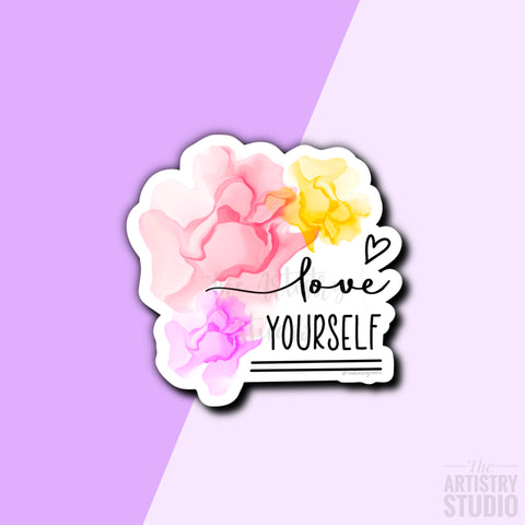 Love Yourself Sticker | 2.8x2.8