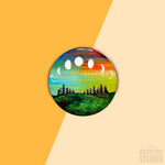 Moon Phase Button | 1.5x1.5