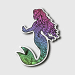 Mermaid Sticker | 2.2x2.9