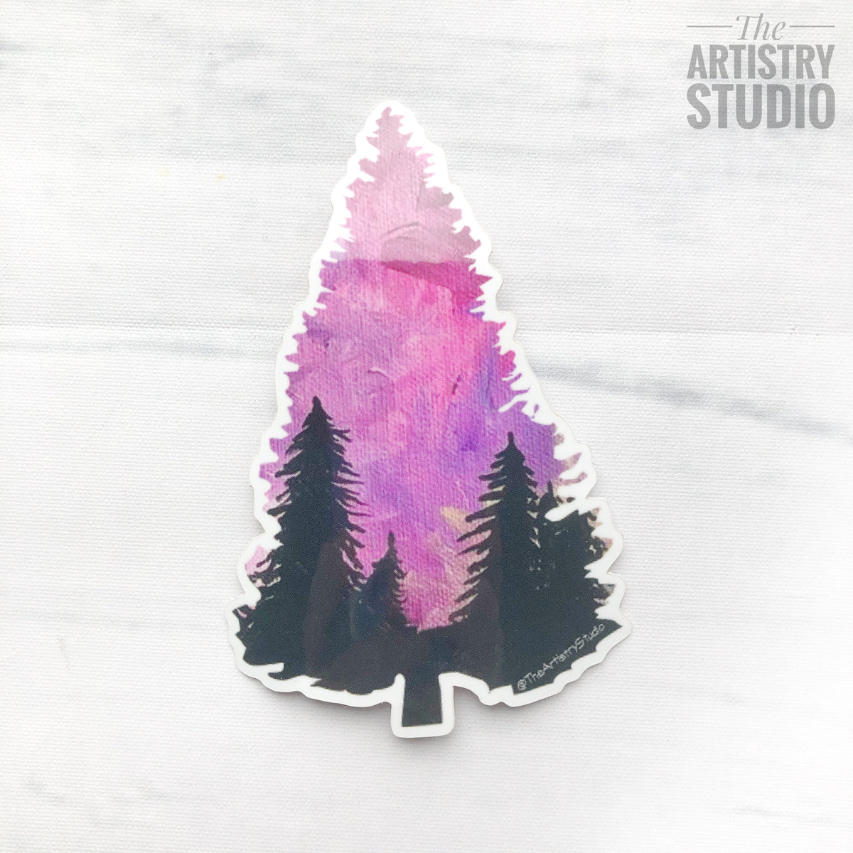 Ash Tree Sticker Tree Sticker | 2.2x3.5 – The Artistry Studio