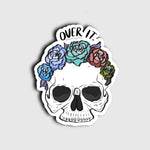 Over it Sticker | 2.2x2.7