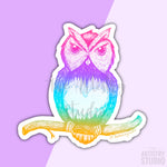 Owl Sticker | 3x2.93”