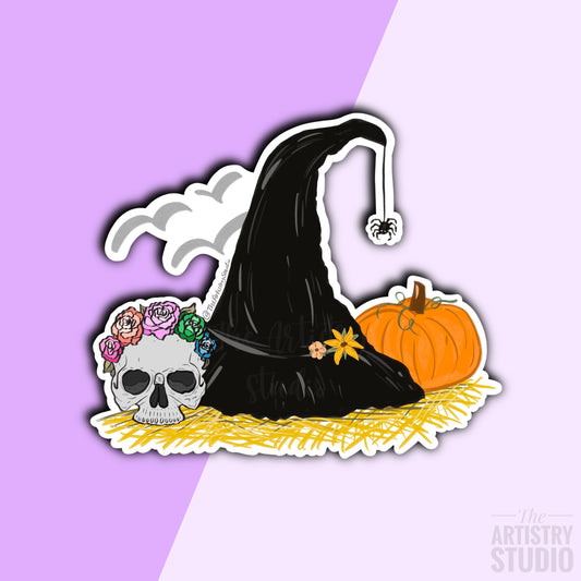 Spooky Stuff Sticker | 2.8x2.4