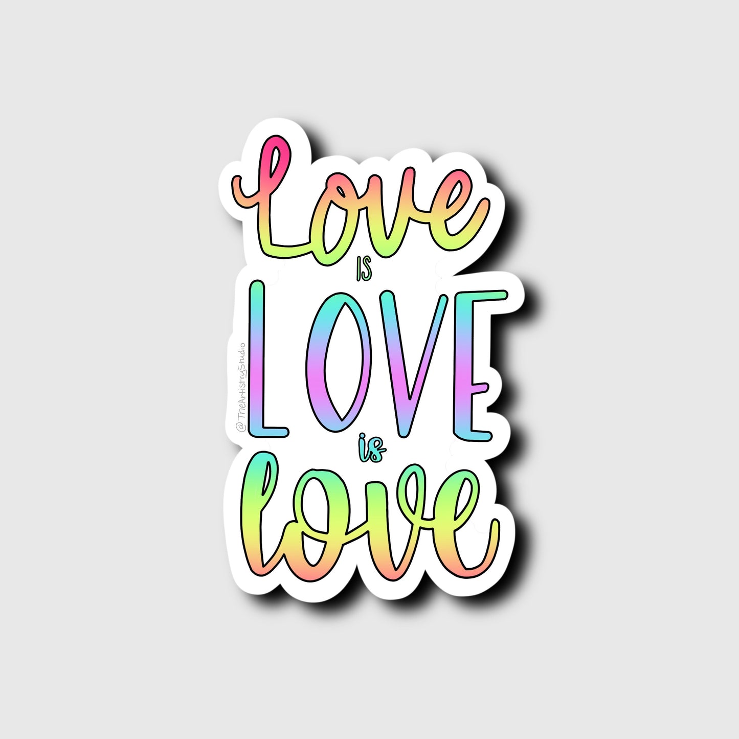 Love is Love Sticker | 2x3