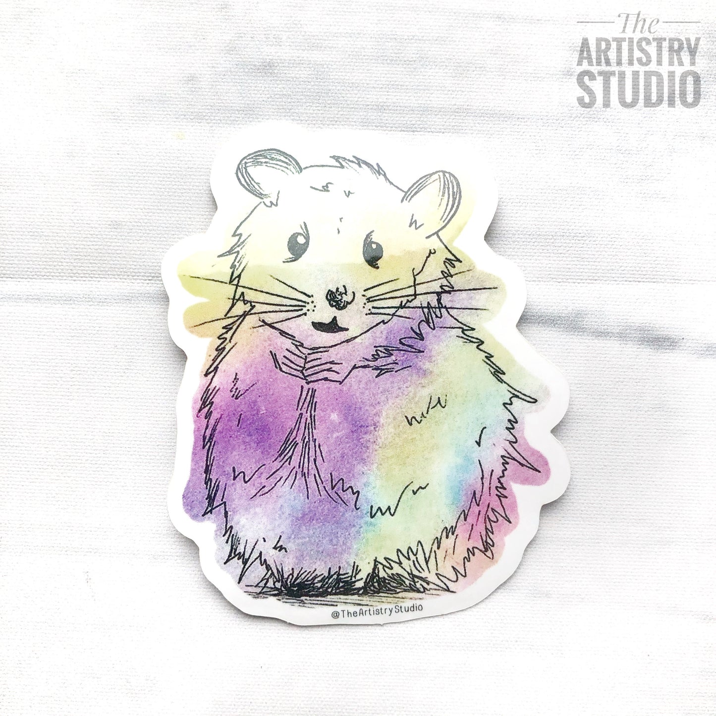 Hamster Sticker | 2.6x3