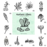 Nature Vibes | Zentangle Coloring Book
