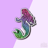 Mermaid Sticker | 2.2x2.9