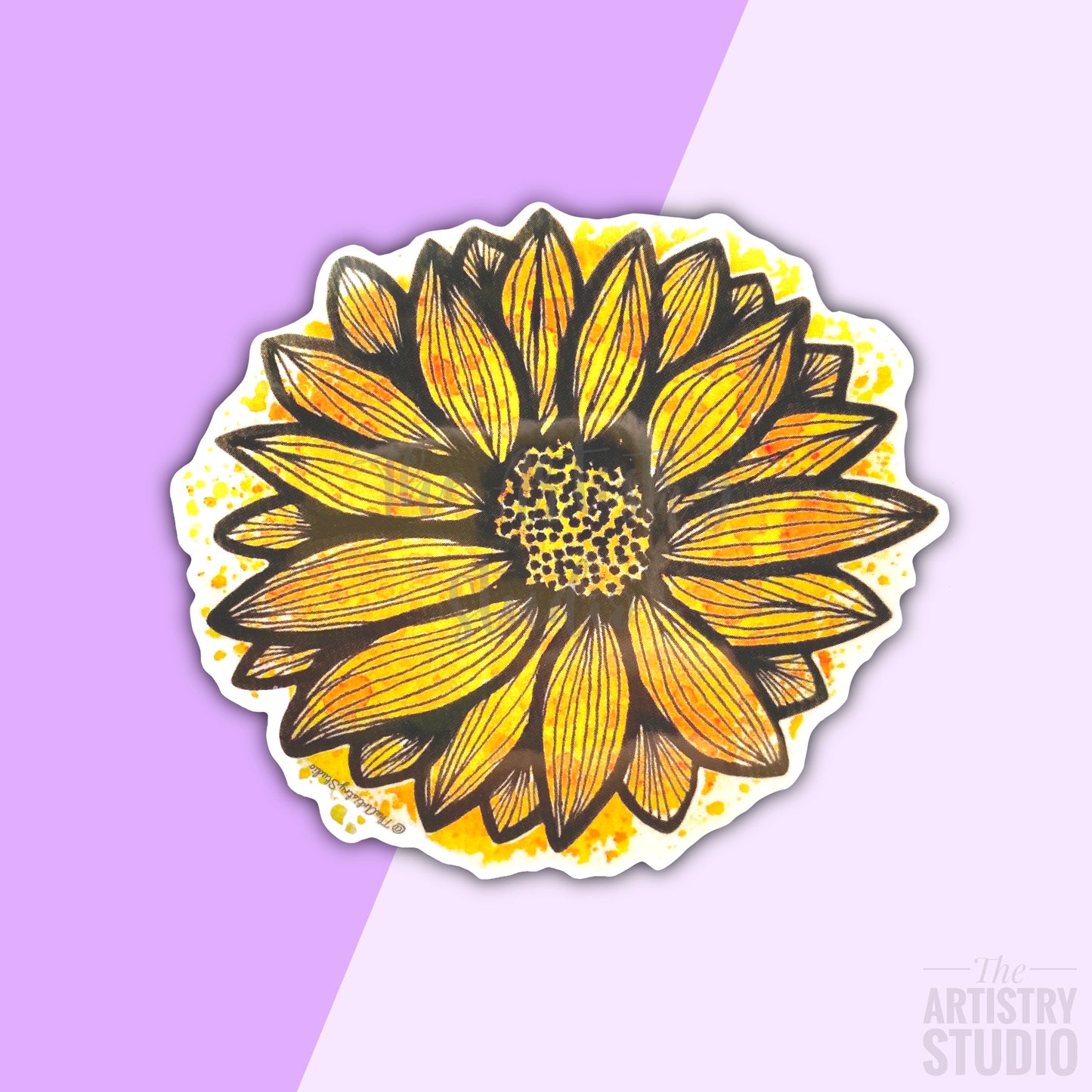 Sunflower Sticker | 2.7x3