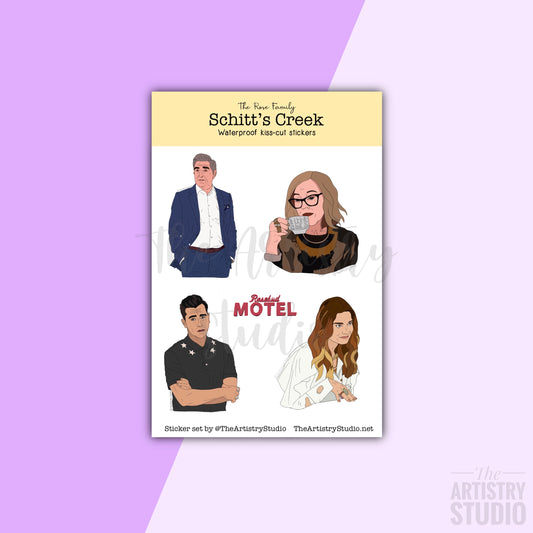 Schitt’s Sticker Sheet | Set of 5