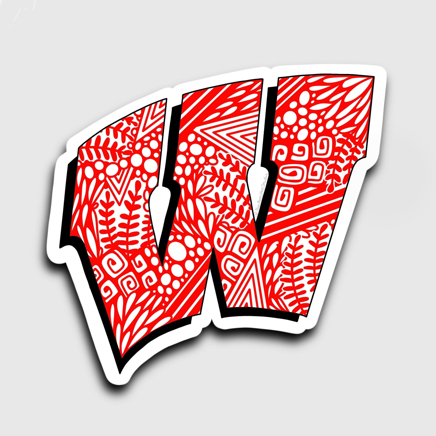 Wisconsin Sticker | 2.8x2.7