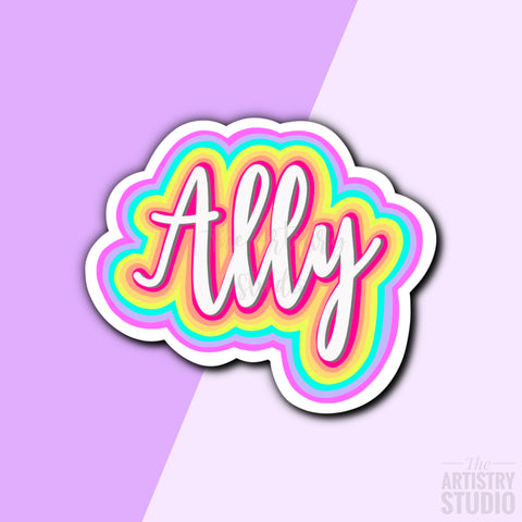 Ally Sticker | 2.9x2.4