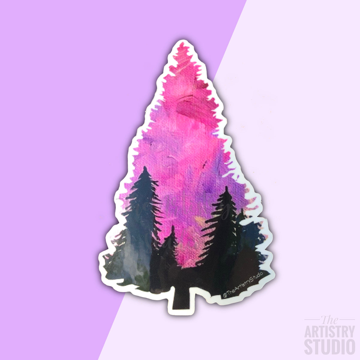 Ash Tree Sticker Tree Sticker | 2.2x3.5 – The Artistry Studio