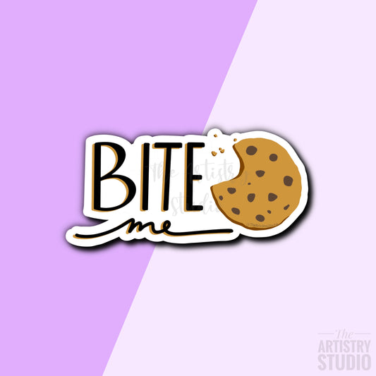 Bite me Sticker | 3x1.5