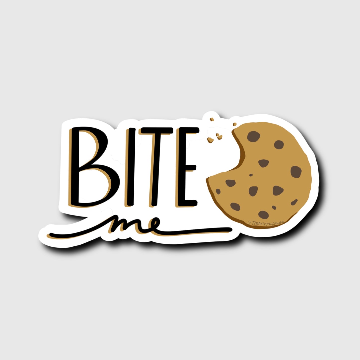 Bite me Sticker | 3x1.5