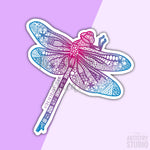 Dragonfly Sticker | 3.2x3